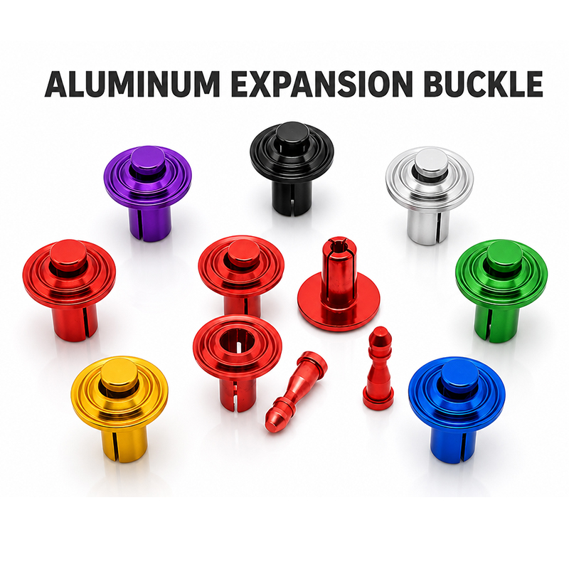 Snap Fastener Setter - 5/10PCS 6mm 알루미늄 합금 스냅 확장