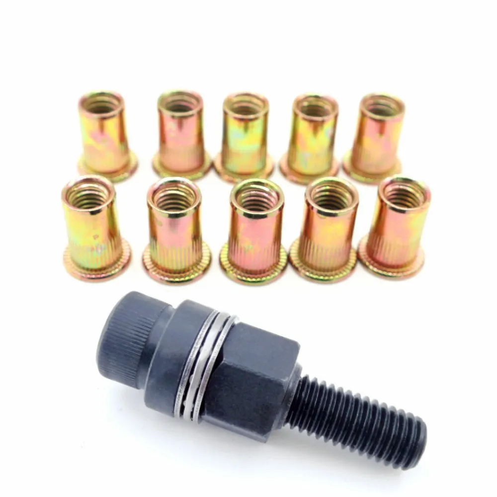 Rivet Setter Tool - 핸드 리벳 너트 툴(리브넛 10개 포함),