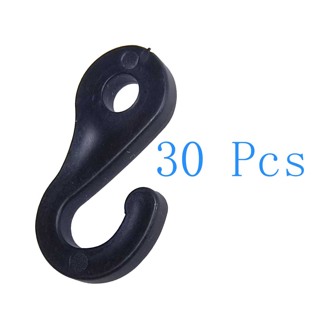 Snap Fastener Setter - 30/50/100개 플라스틱 아이 스냅 훅 클립