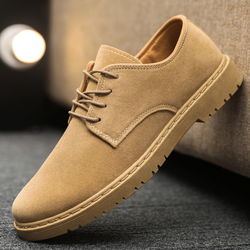 Leather Work Oxfords - 명품 브랜드 남성 캐주얼 신발 블랙