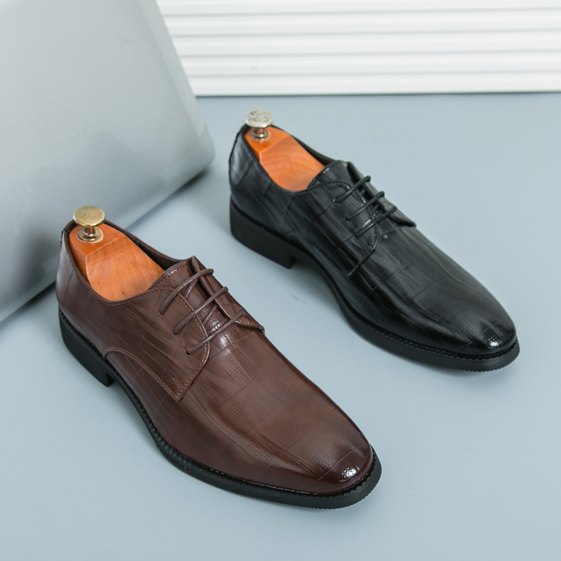 하이 퀄리티 캐주얼 옥스포드 비즈니스 작업화 남성용 가 - Leather Work Oxfords 리뷰 및 가격