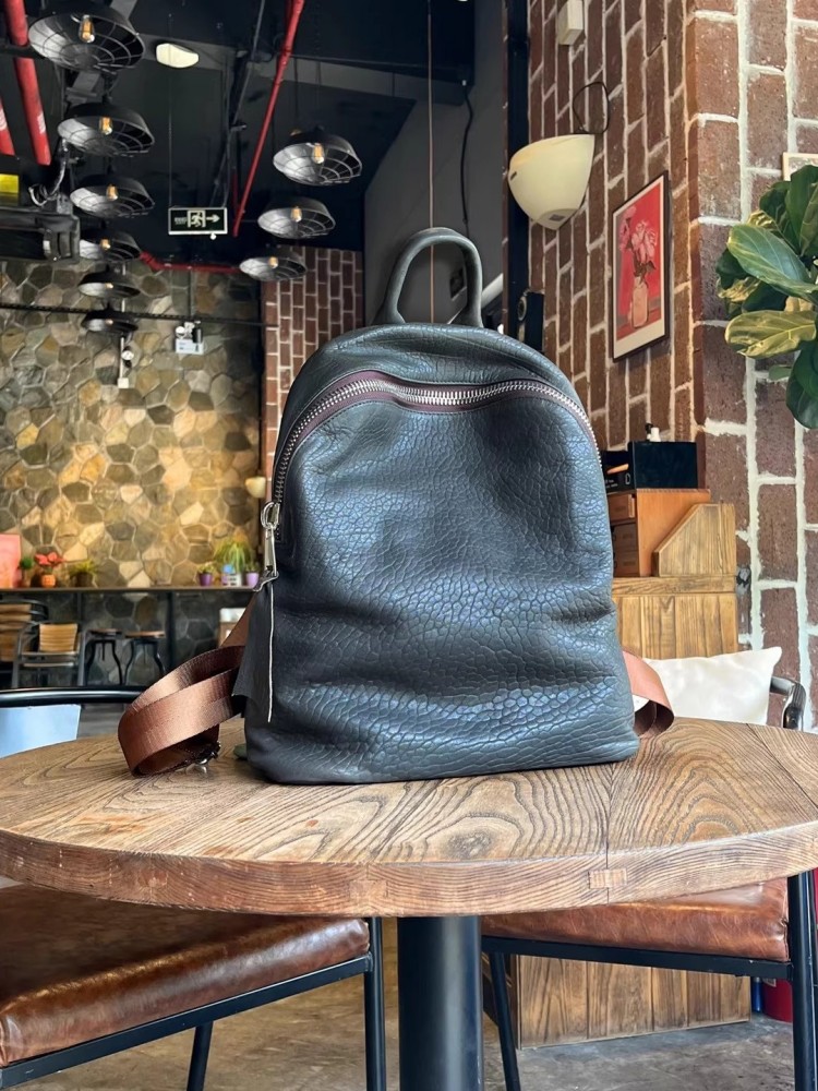 부드러운 천연 양가죽 캐주얼 백팩 유니섹스 지퍼 오피스 - Leatherwork Bag 리뷰 및 가격
