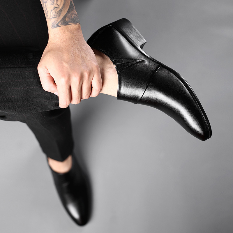 옥스퍼드 가죽 남성화 고급 대형 사이즈 38-50 남성 - Leather Work Oxfords 리뷰 및 가격
