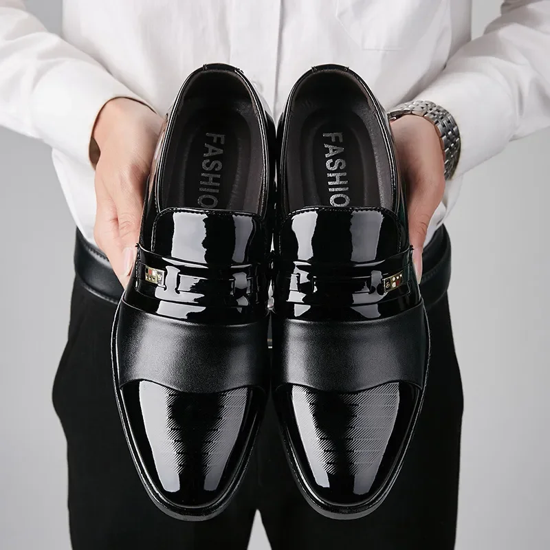 남성용 가죽 신발 결혼식 정장 옥스포드 비즈니스 캐주얼 - Leather Work Oxfords 리뷰 및 가격