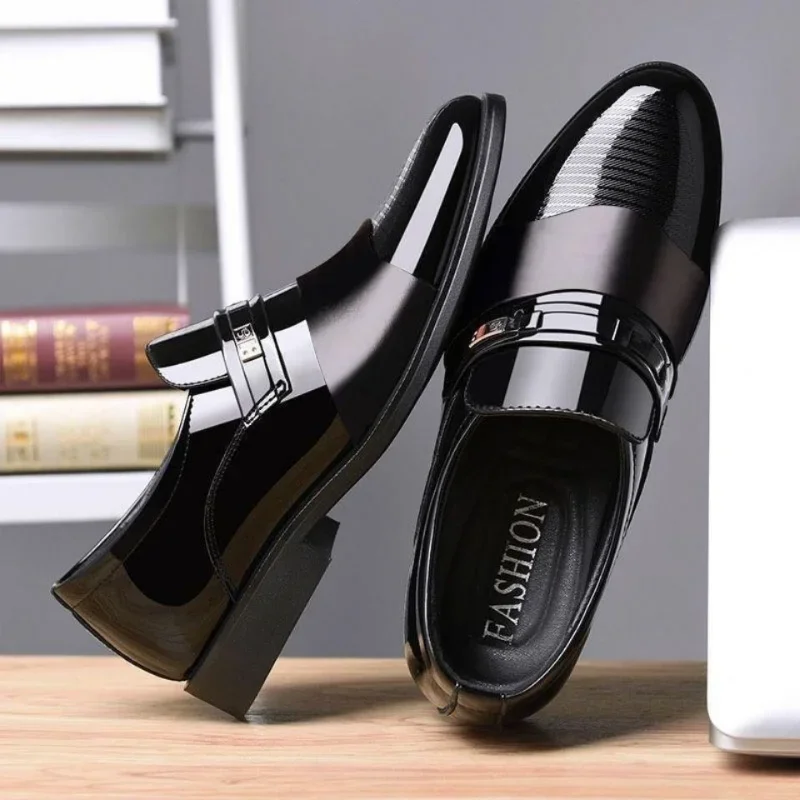 남성용 가죽 신발 결혼식 정장 옥스포드 비즈니스 캐주얼 - Leather Work Oxfords 리뷰 및 가격