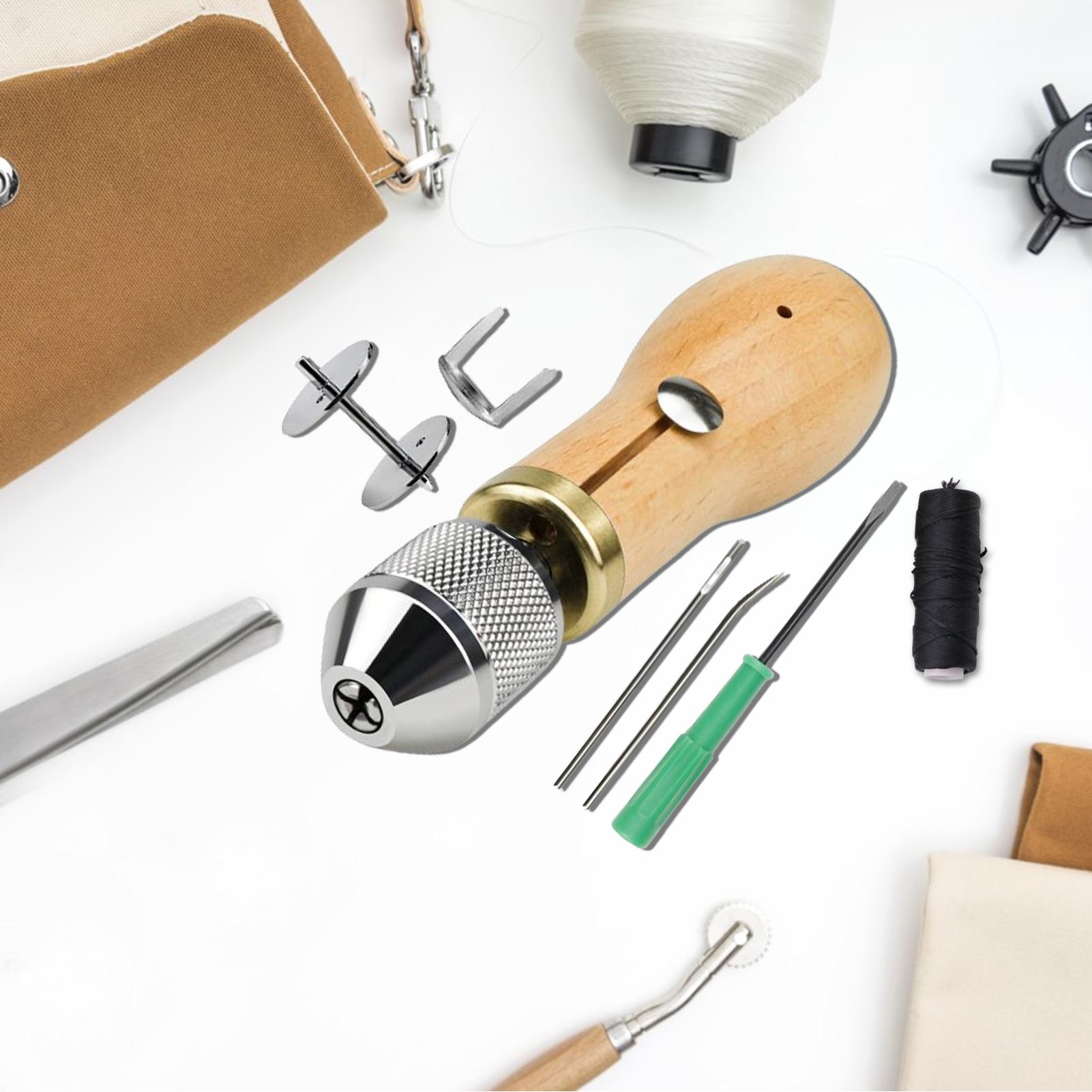 가죽 작업 도구 키트 실내 장식 수리 바늘 용품 초보자 - Leatherwork Beginner Tools 리뷰 및 가격
