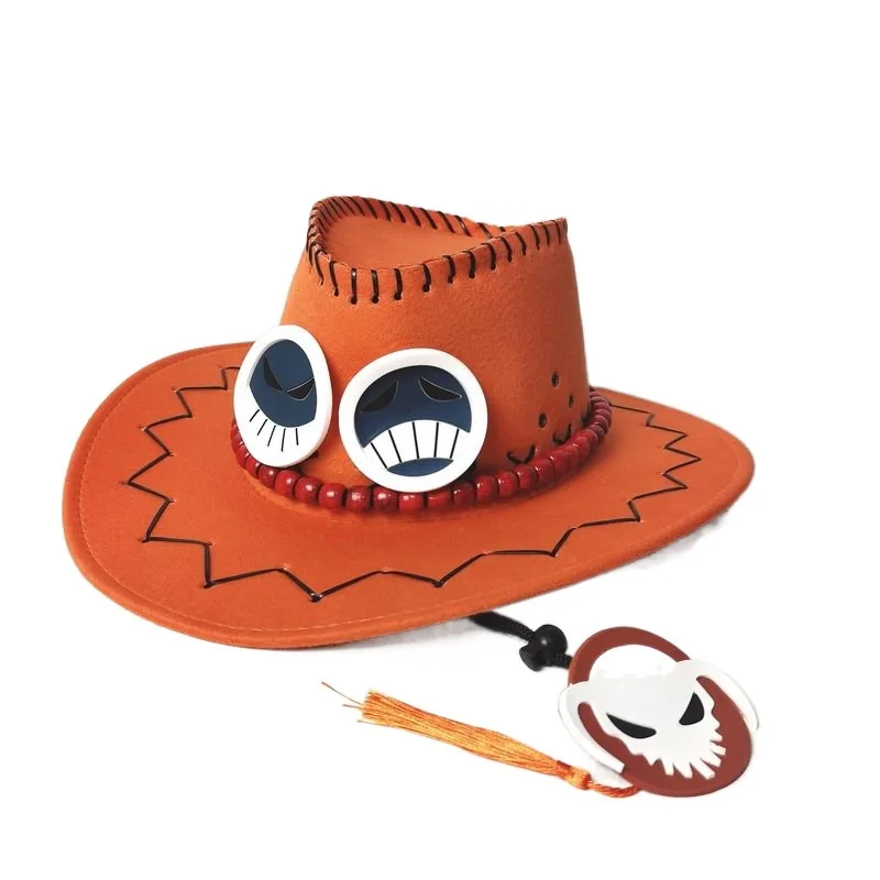 할로윈 에이스 모자 코스프레 일본 애니메이션 만화 원피 - Leather Work Hat 리뷰 및 가격