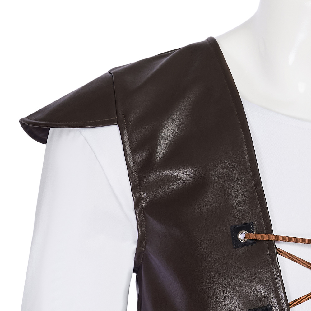 슈렉 코스프레 의상 녹색 모자 슈렉 탑 가죽 조끼 바지 - Leather Work Hat 리뷰 및 가격