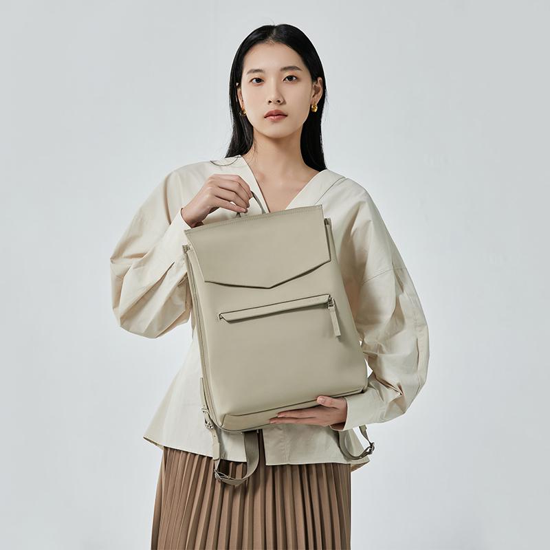 패션 새로운 일본과 한국의 간단한 캐주얼 다목적 배낭  - Leatherwork Bag 리뷰 및 가격