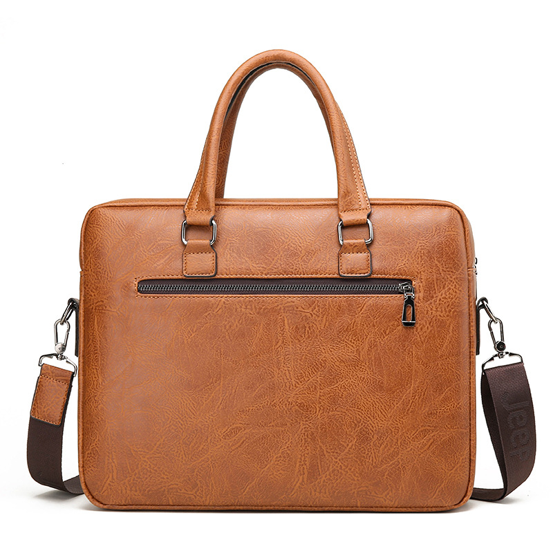 럭셔리 브랜드 남자 비즈니스 서류 가방 PU 가죽 메신 - Leather Work Laptop Bag 리뷰 및 가격