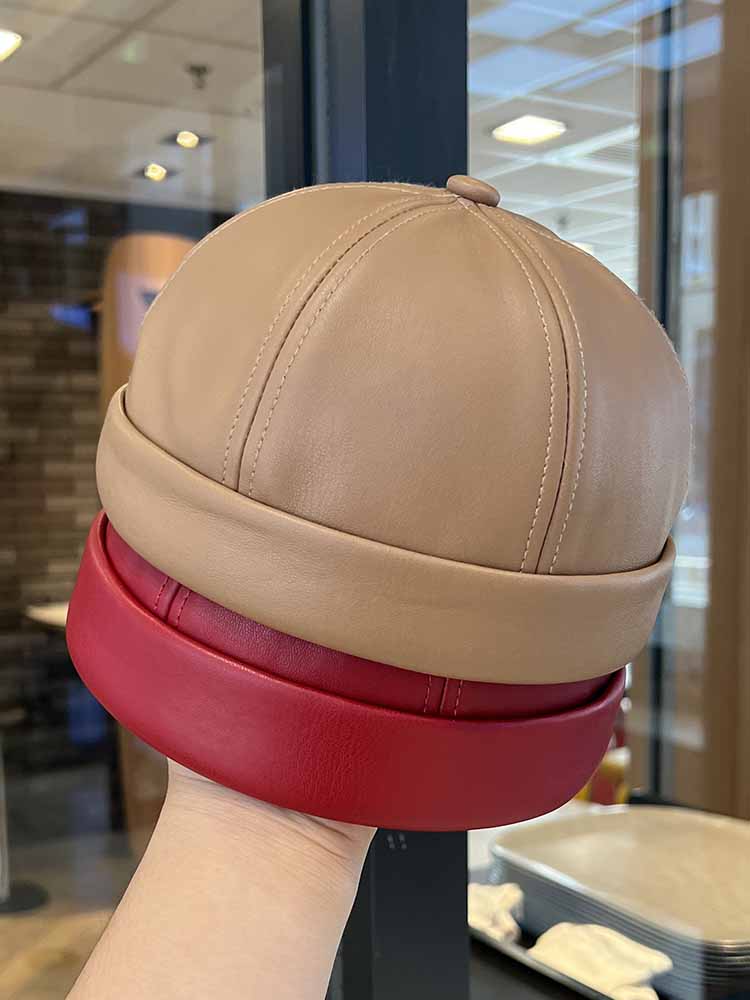 봄, 여름 빈티지 가죽 레더랜드 햇, 남녀공용 조절 가 - Leather Work Hat 리뷰 및 가격