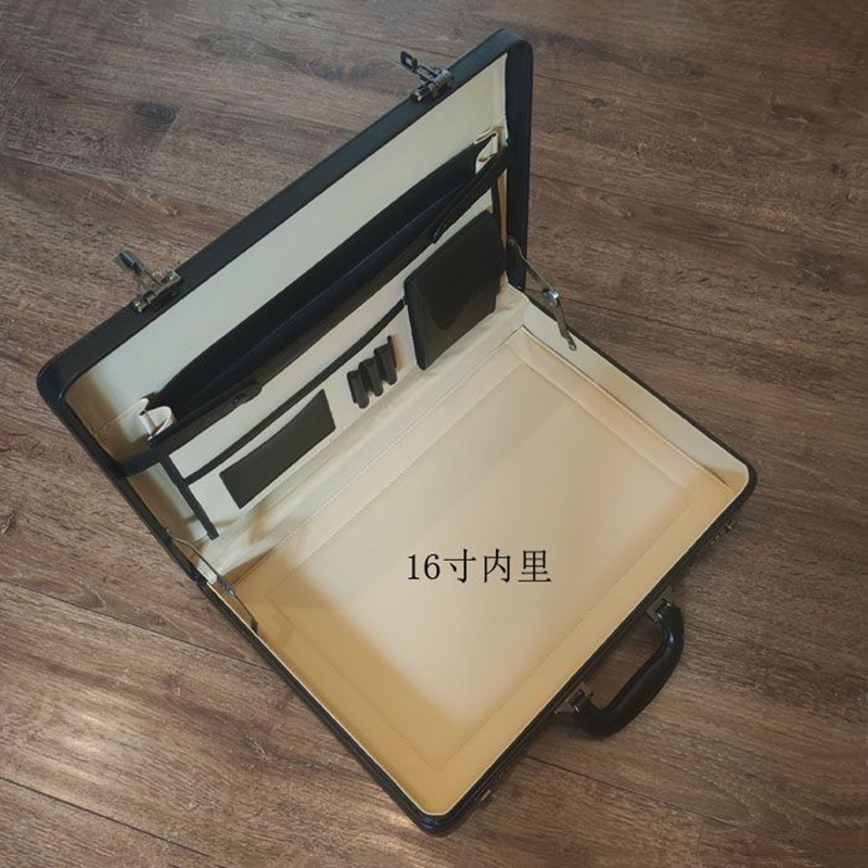 비밀번호 잠금 다기능 휴대용 서류 가방 비즈니스 남성용 - Leather Work Laptop Bag 리뷰 및 가격