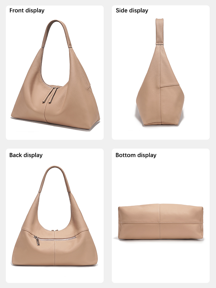 젠시 대용량 토트백 정품 가죽 호보백 여성 핸드백 숄더 - Leather Work Handbags For Women 리뷰 및 가격