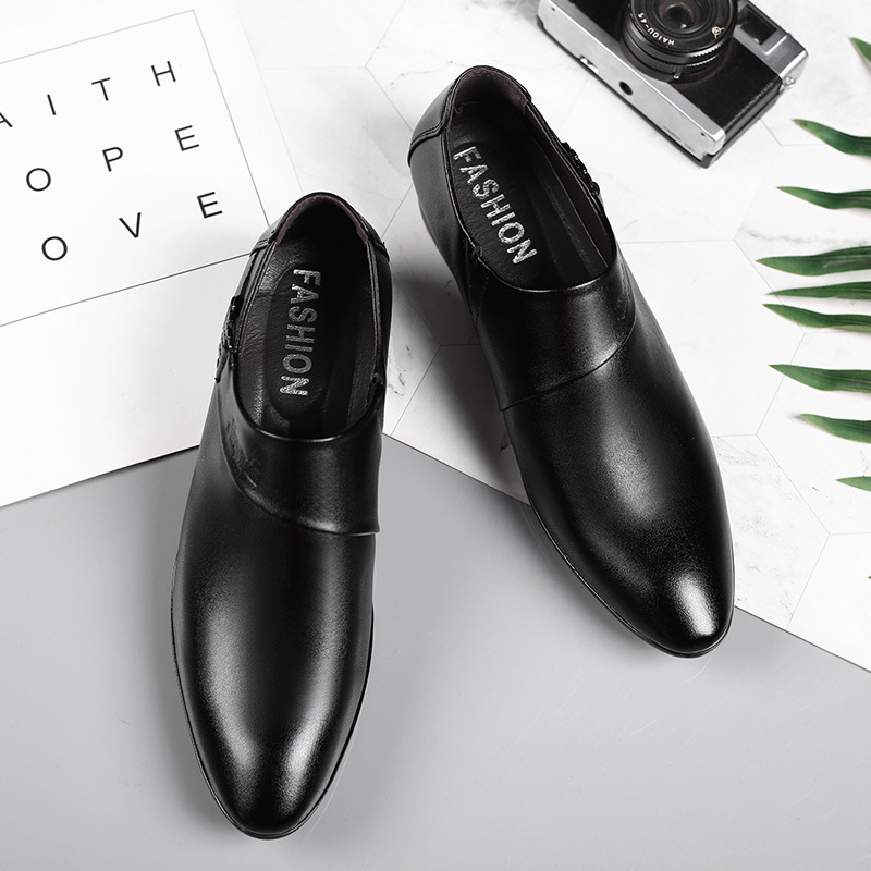 남성용 PU 가죽 신발, 정장 원피스 신발, 플러스 사 - Leather Work Oxfords 리뷰 및 가격