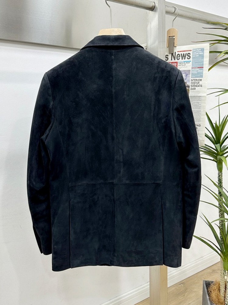 빈티지 스웨이드 양가죽 우아한 정장 재킷 오피스 남성  - Leather Work Jacket Mens 리뷰 및 가격
