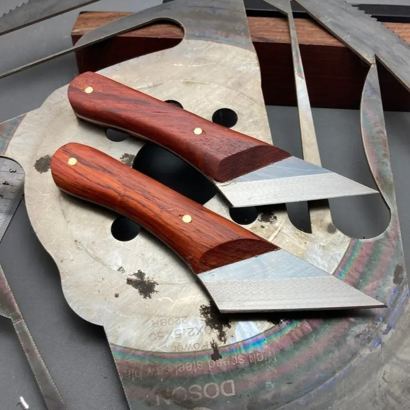 17CM 고속강 가죽 절단칼 나무 손잡이 수제 DIY  - Leatherwork Projects 리뷰 및 가격