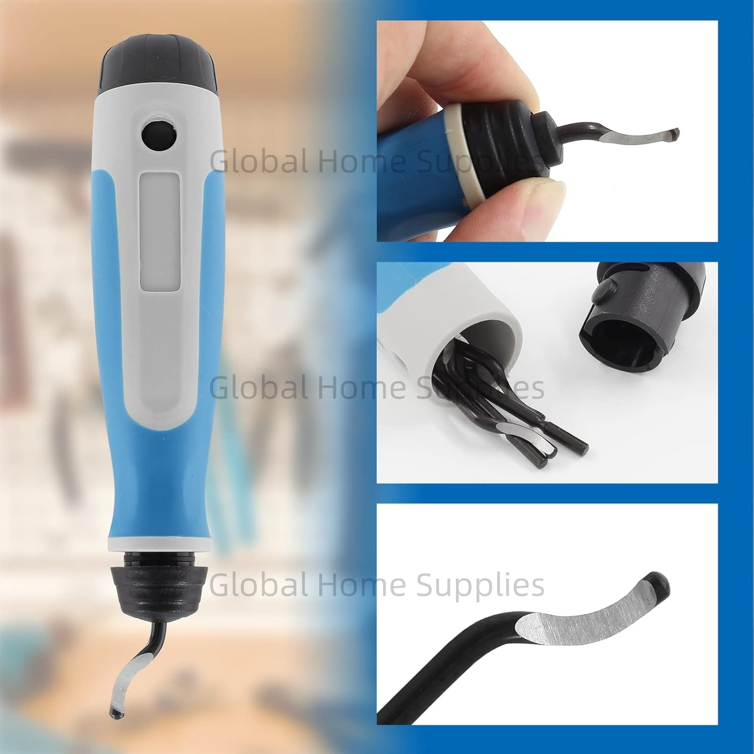 핸드 디버링 툴 키트 (4개 360도 회전 헤드 고급  - Swivel Knife Tool 리뷰 및 가격