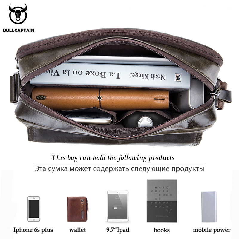 BULLCAPTAIN 정품 가죽 남성용 크로스 바디 백 - Leather Work Laptop Bag 리뷰 및 가격