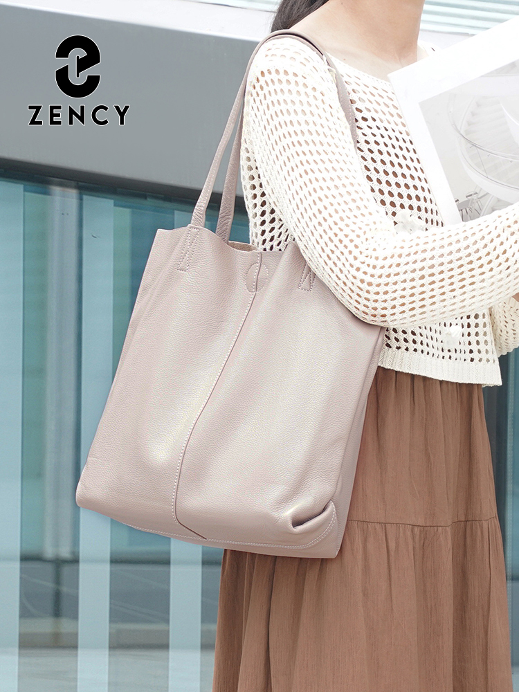 Zency 여성용 대용량 핸드백 천연 가죽 숄더백 디자 - Leather Work Handbags For Women 리뷰 및 가격