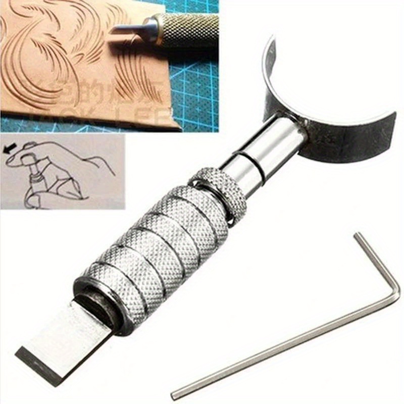 1PC 스테인레스 스틸 가죽 조각 도구 회전 칼 조정  - Swivel Knife Tool 리뷰 및 가격