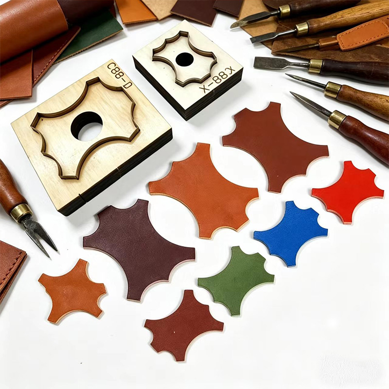 C88 사각형 꽃무늬 가죽 커팅 다이 수제 가죽 제품  - Leatherwork Projects 리뷰 및 가격