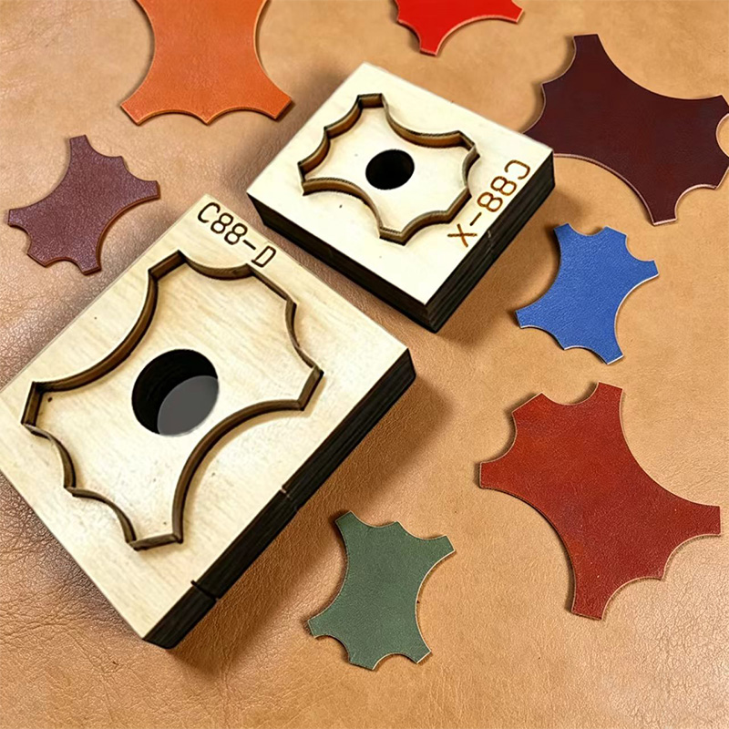C88 사각형 꽃무늬 가죽 커팅 다이 수제 가죽 제품  - Leatherwork Projects 리뷰 및 가격