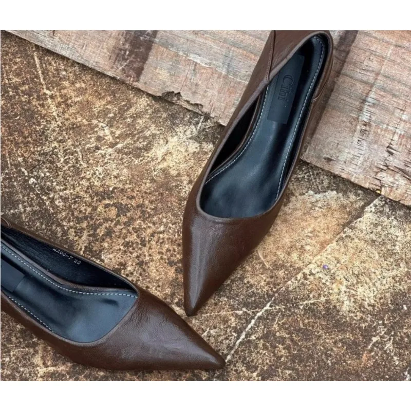 2024 여성 섹시한 하이힐 부르고뉴 누드 펌프 스트리 - Leather Work Heels 리뷰 및 가격