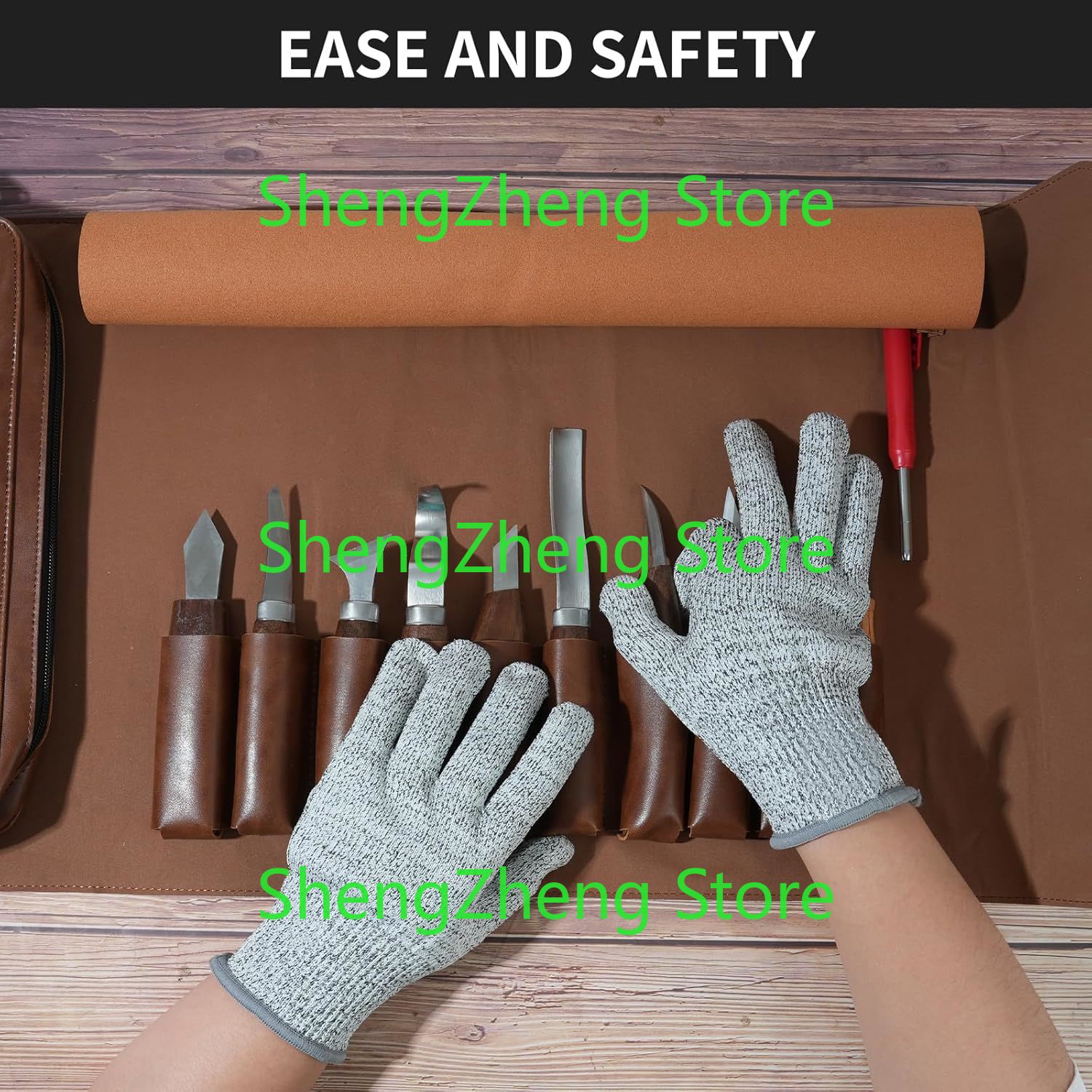 나무 조각 도구 세트 키트 초보자 및 목수 전문가를 위 - Leatherwork Beginner Tools 리뷰 및 가격