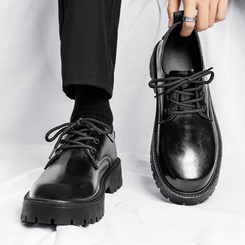 남성용 가죽 캐주얼 신발 남성용 편안한 레이스업 작업화 - Leather Work Oxfords 리뷰 및 가격