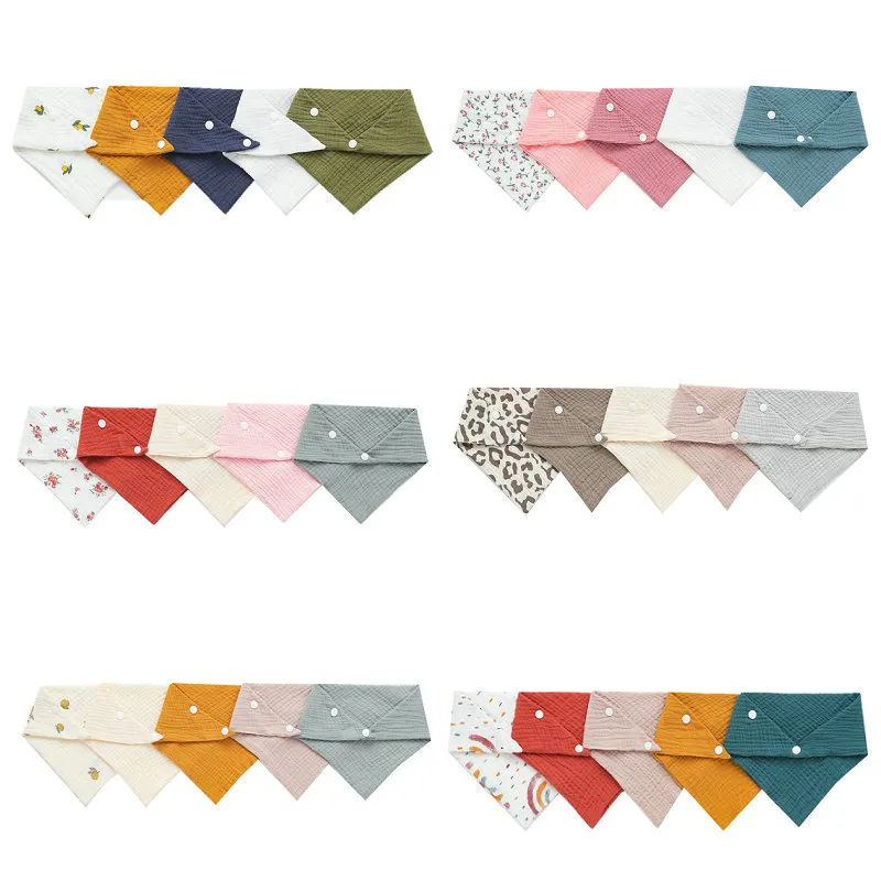 5 개/대 신생아 아기 Bibs 먹이 Drool Bib - Snap Fastener Setter 리뷰 및 가격