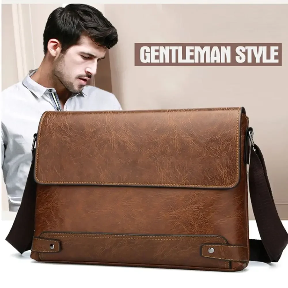 남성용 서류 가방 PU 가죽 토트 보스턴 통근 노트북  - Leather Work Laptop Bag 리뷰 및 가격