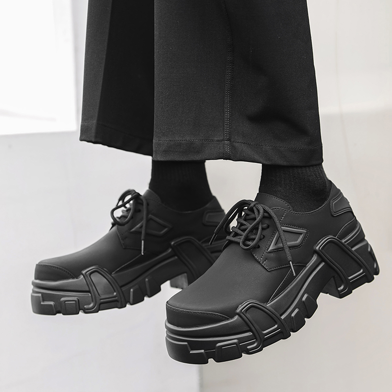남성용 플랫폼 가죽 신발, 정장 원피스 신발, 플러스  - Leather Work Oxfords 리뷰 및 가격