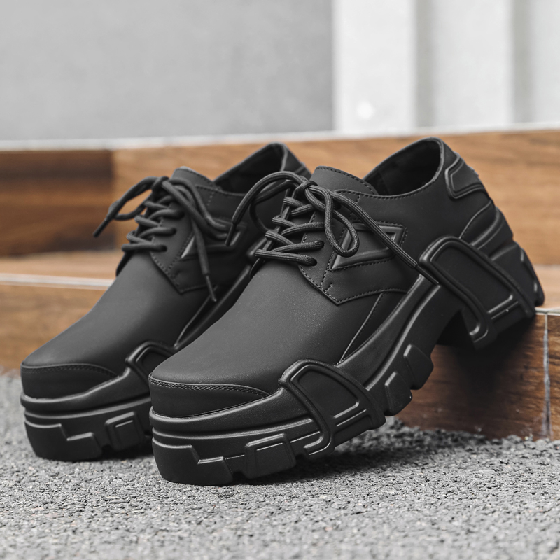 남성용 플랫폼 가죽 신발, 정장 원피스 신발, 플러스  - Leather Work Oxfords 리뷰 및 가격