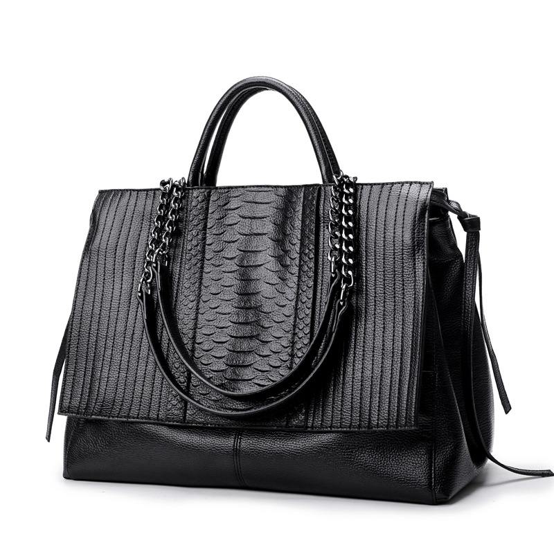지퍼가 달린 우아한 토트백, 여성용 트렌디한 핸드백,  - Leather Work Handbags For Women 리뷰 및 가격