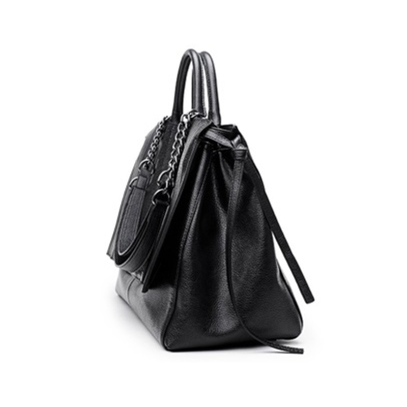 지퍼가 달린 우아한 토트백, 여성용 트렌디한 핸드백,  - Leather Work Handbags For Women 리뷰 및 가격