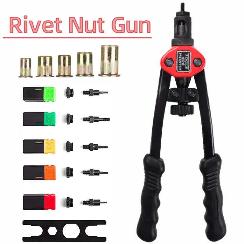 BT-606 맨드릴 리벳 너트 건, 핸드 헤비 듀티 리 - Rivet Setter Tool 리뷰 및 가격