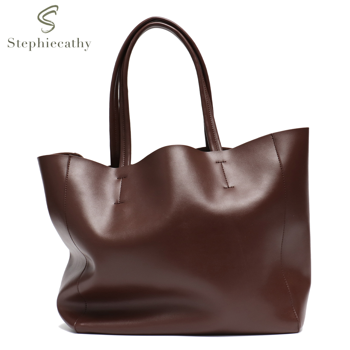 여성을위한 대용량 토트 핸드백 패션 진짜 가죽 데일리  - Leather Work Handbags For Women 리뷰 및 가격