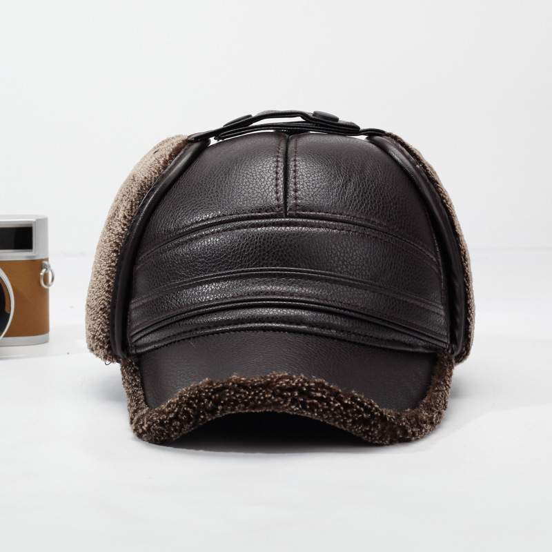 2026년 신상 PU 가죽 겨울 남성용 패딩 따뜻한 아 - Leather Work Hat 리뷰 및 가격