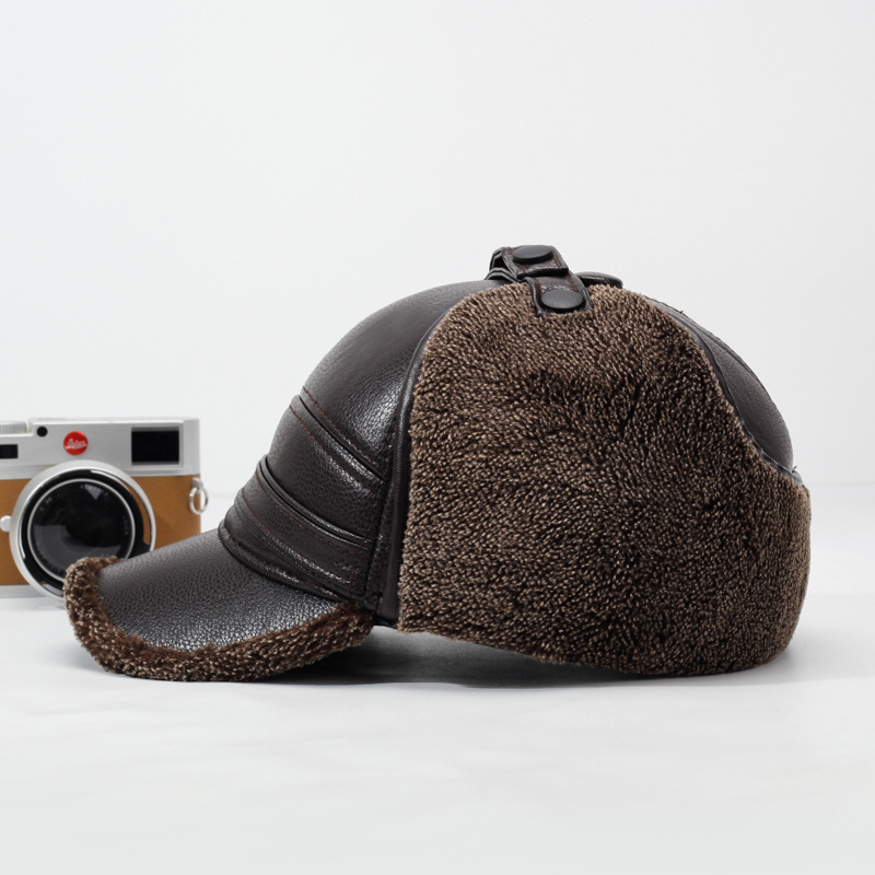 2026년 신상 PU 가죽 겨울 남성용 패딩 따뜻한 아 - Leather Work Hat 리뷰 및 가격