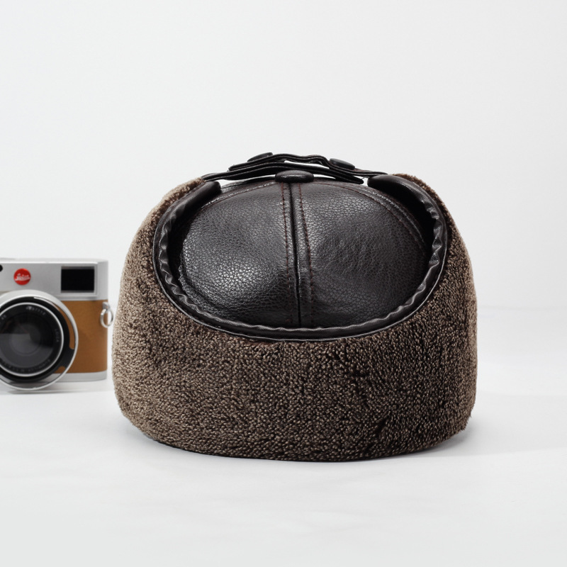 2026년 신상 PU 가죽 겨울 남성용 패딩 따뜻한 아 - Leather Work Hat 리뷰 및 가격