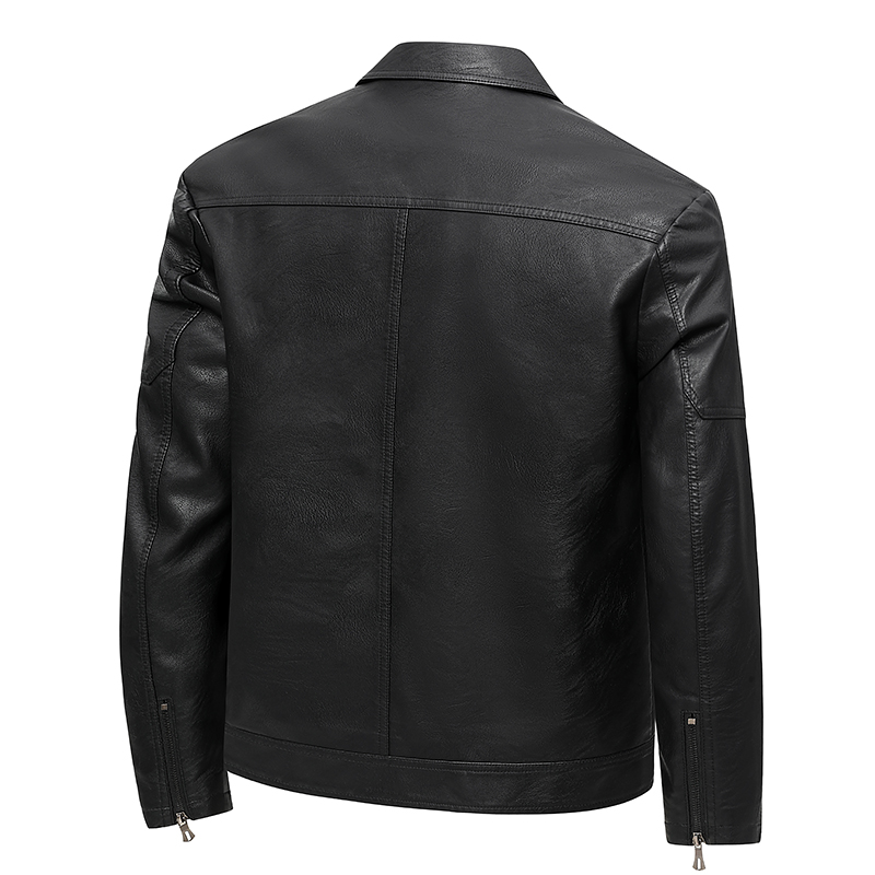 남성 라펠 가죽 재킷 봄 가을 오버사이즈 슬림 모터사이 - Leather Work Jacket Mens 리뷰 및 가격