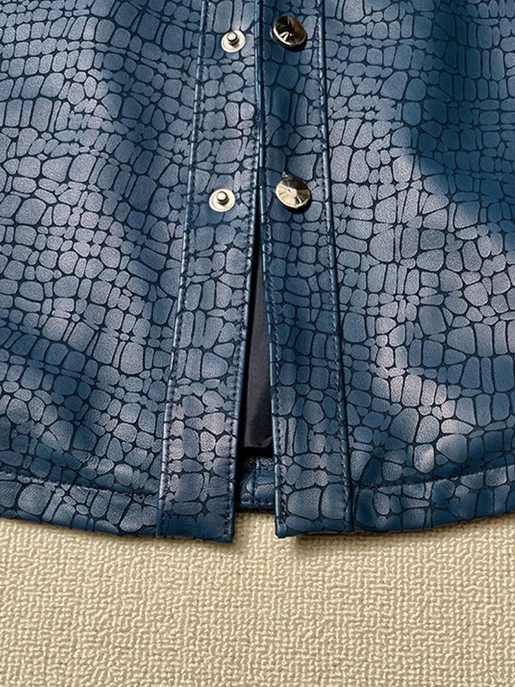 남성용 봄 크로커다일 패턴 리얼 양가죽 정품 가죽 자켓 - Leather Work Jacket Mens 리뷰 및 가격