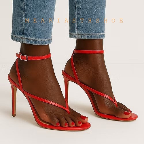 베이지 블랙 크로스 스트랩 플립플랍 글래디에이터 샌들  - Leather Work Heels 리뷰 및 가격