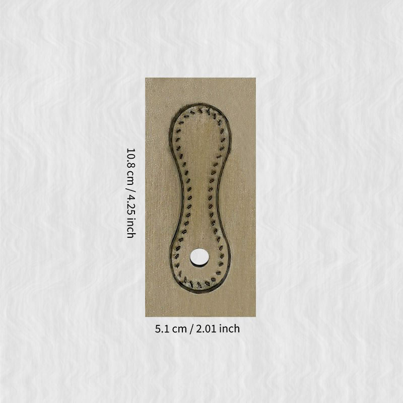 심플한 북마크를 위한 수제 DIY 가죽 절단 몰드, 날 - Leatherwork Projects 리뷰 및 가격