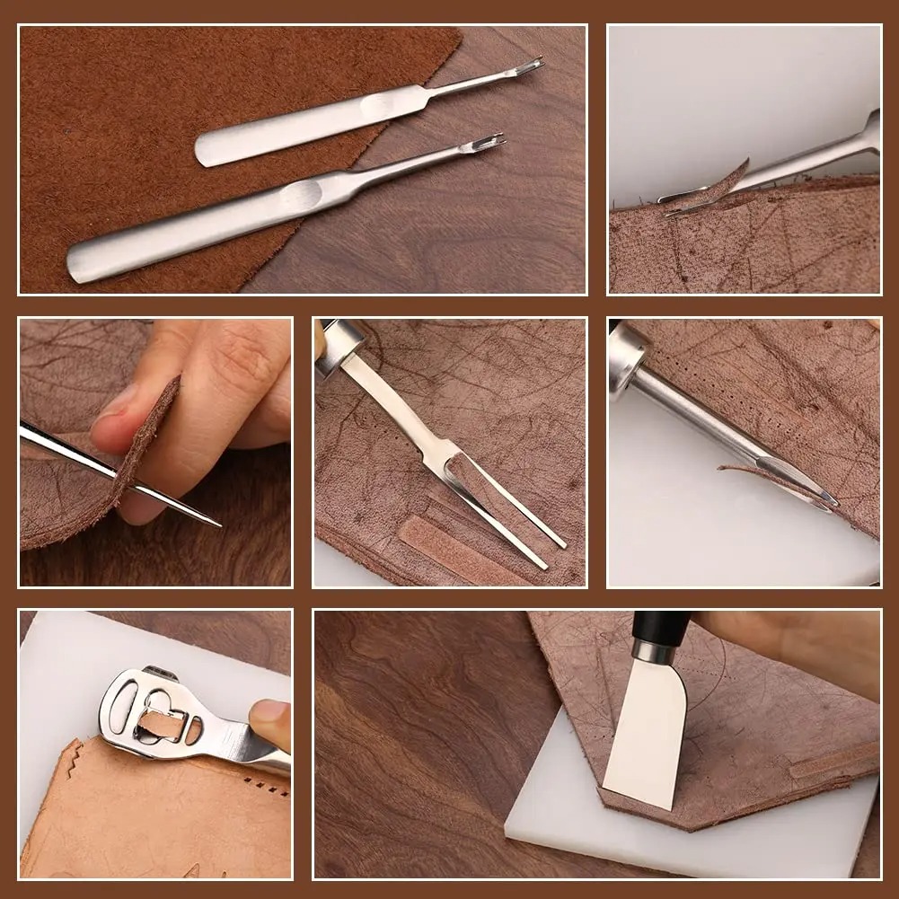 Fenrry 37Pcs 가죽 작업 도구 가장자리 Ski - Leatherwork Beginner Tools 리뷰 및 가격